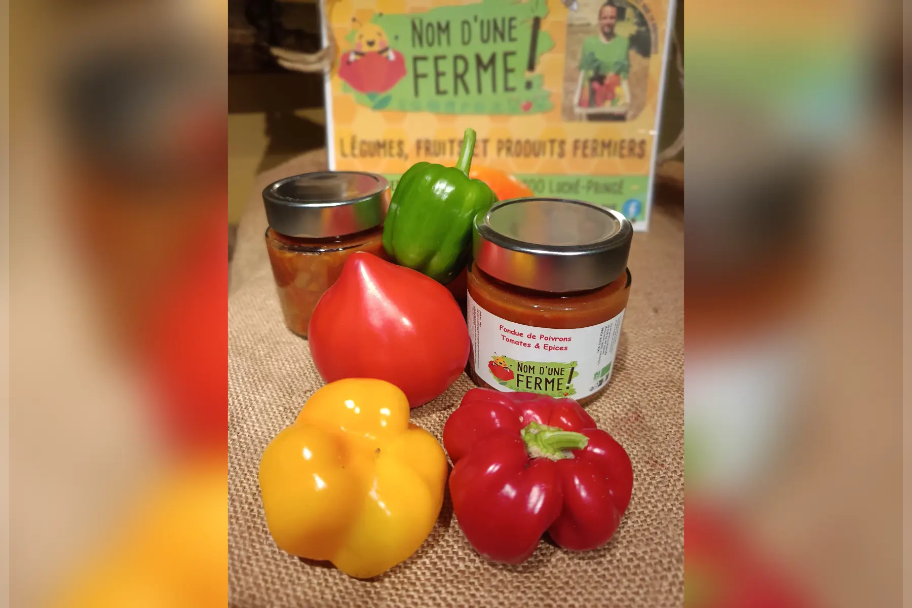 fondu de poivrons liée à la tomates aux épices🫑🍅