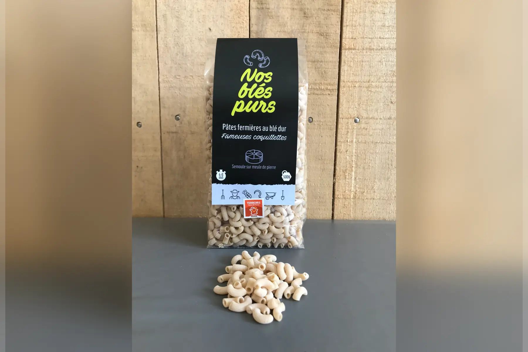 coquilletes-pâtes fermières au blé dur
