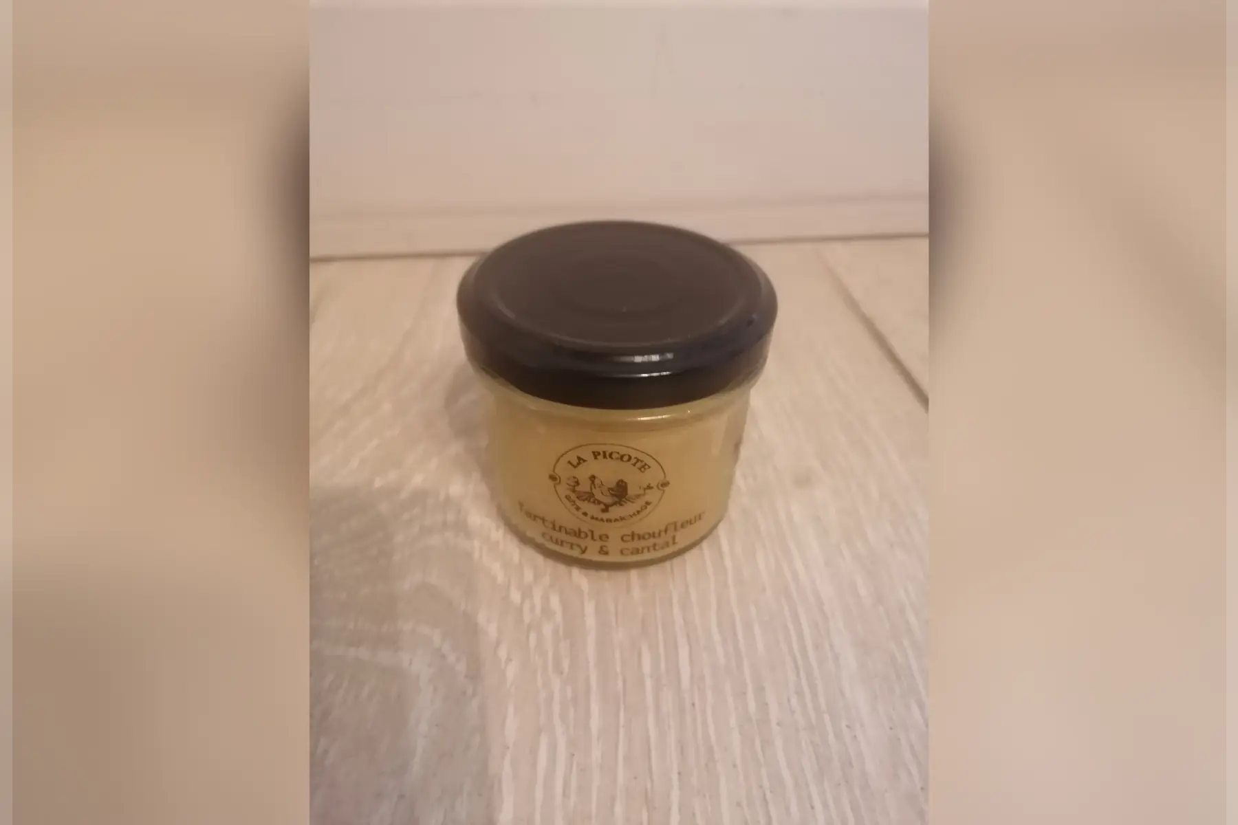Tartinable chou fleur curry cantal