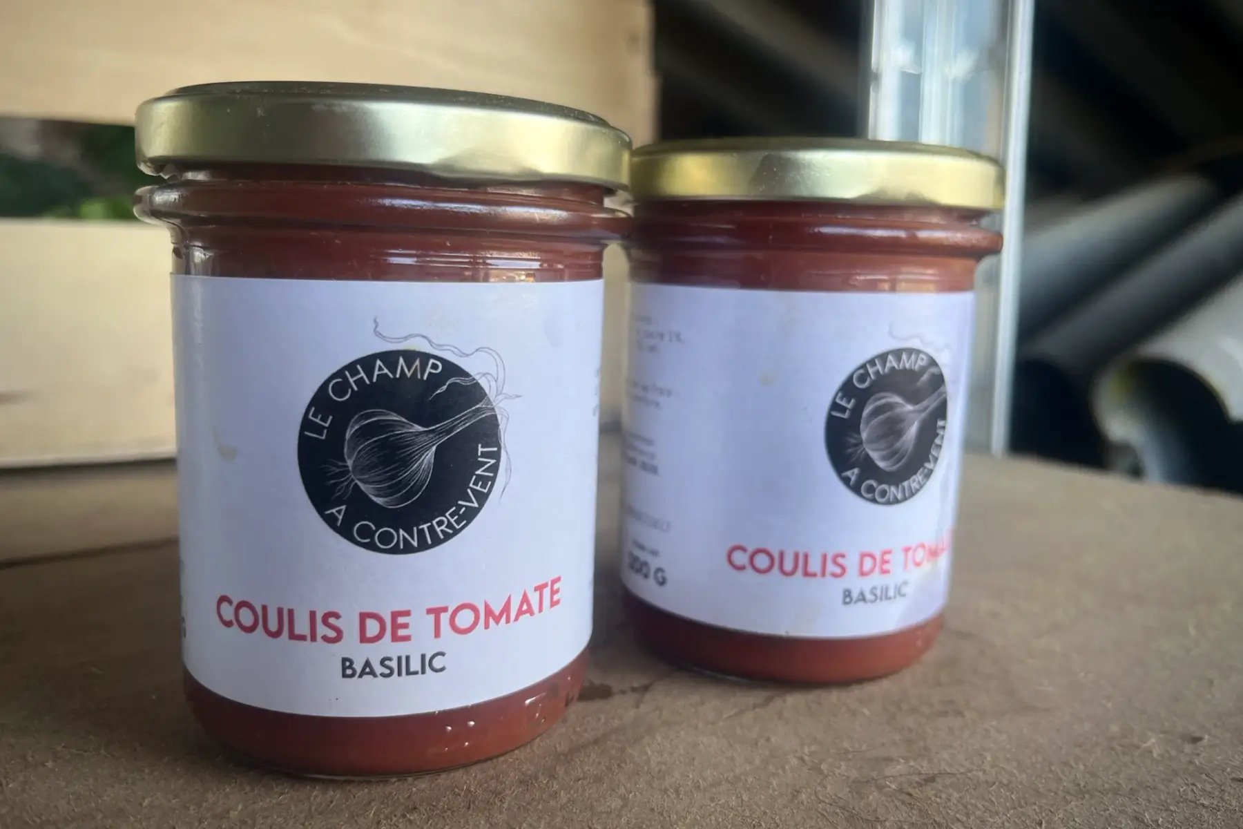 coulis tomate / basilic