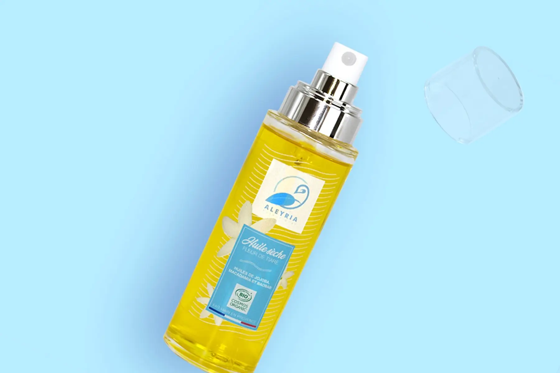 huile sèche - fleur de tiaré