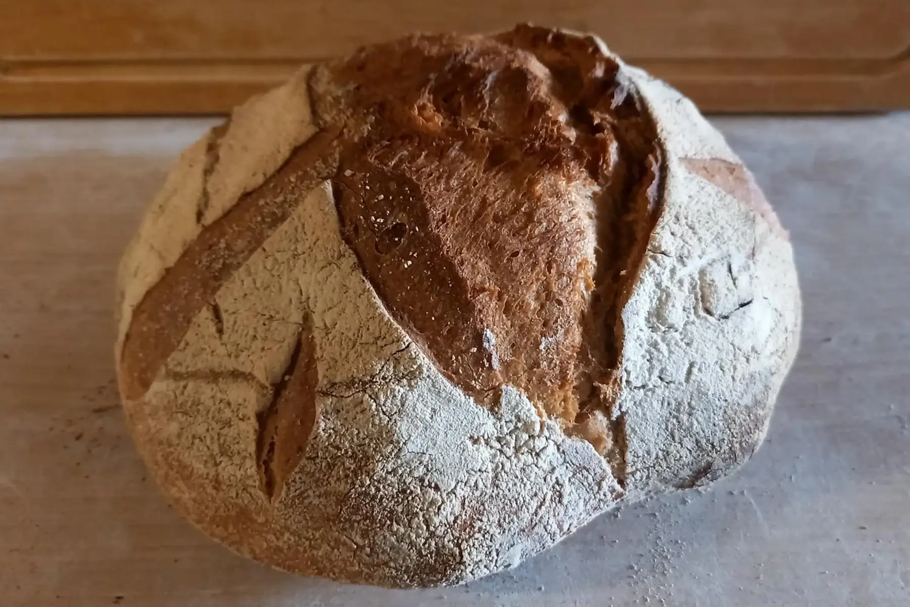 pain nature boule 1kg farine t80