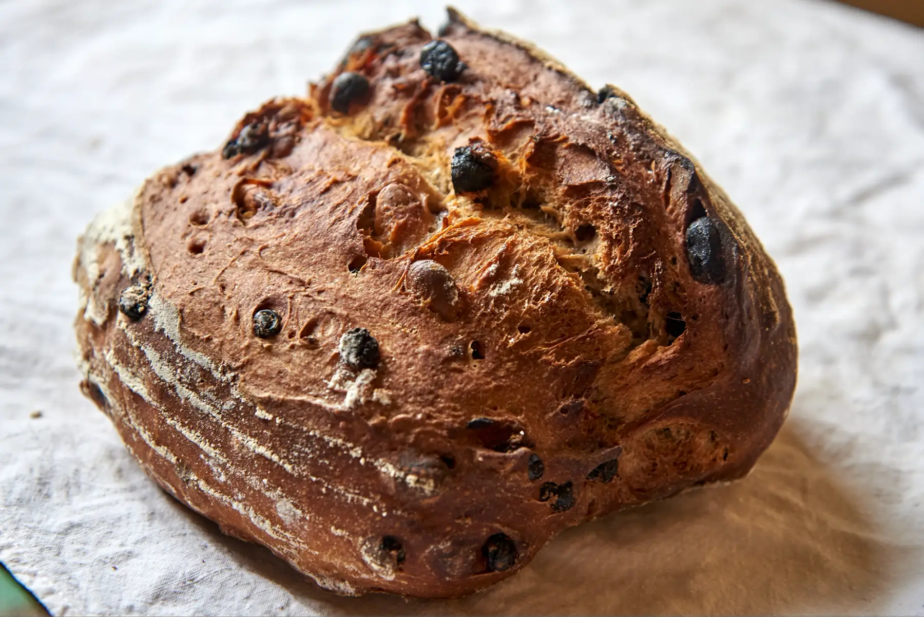 pain amandes noix raisin