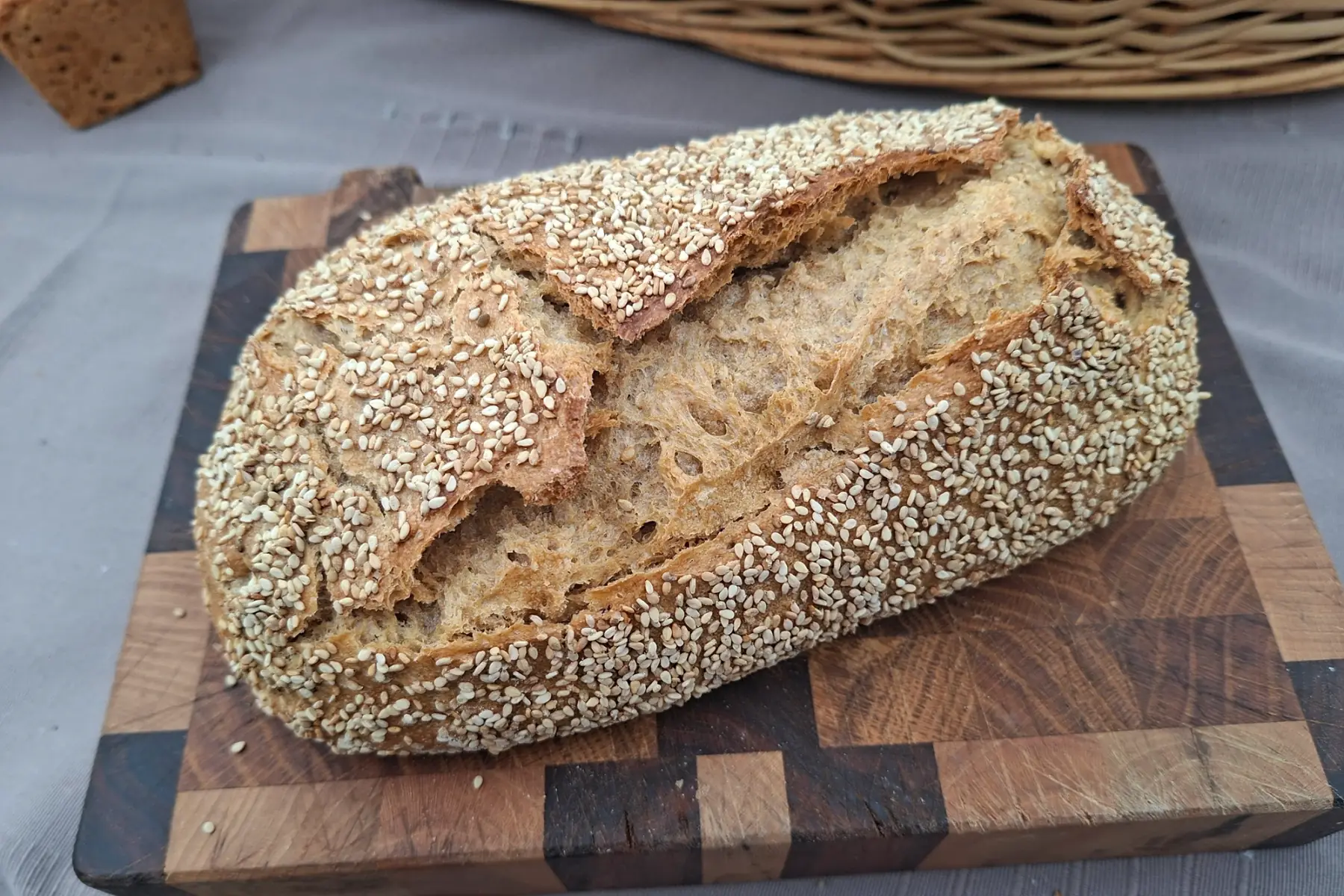 pain au sésame, 500g