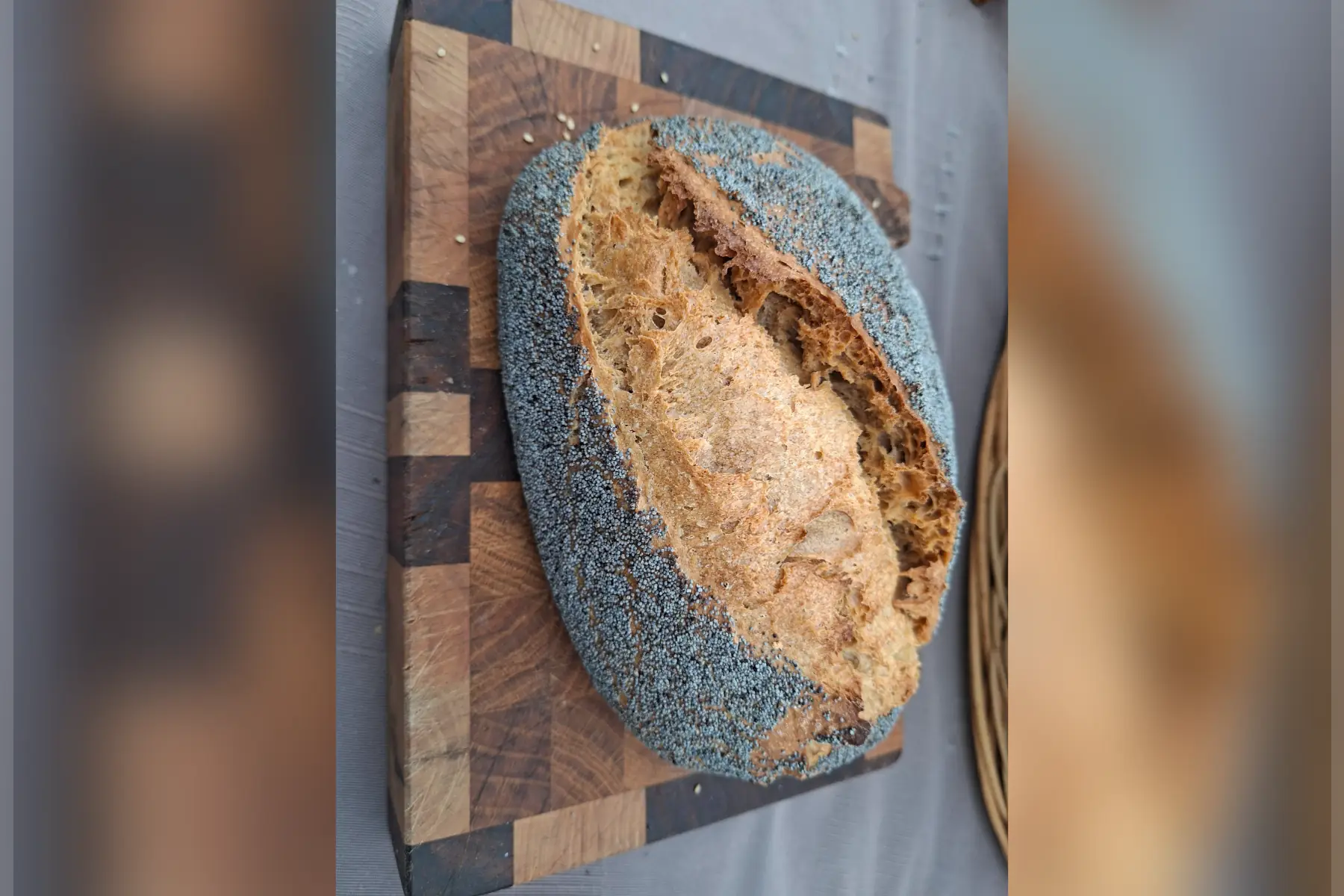 pain nature en croûte de pavot, 500g