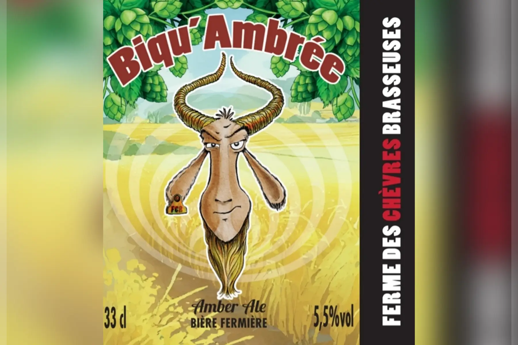 biqu'ambree - bière ambrée