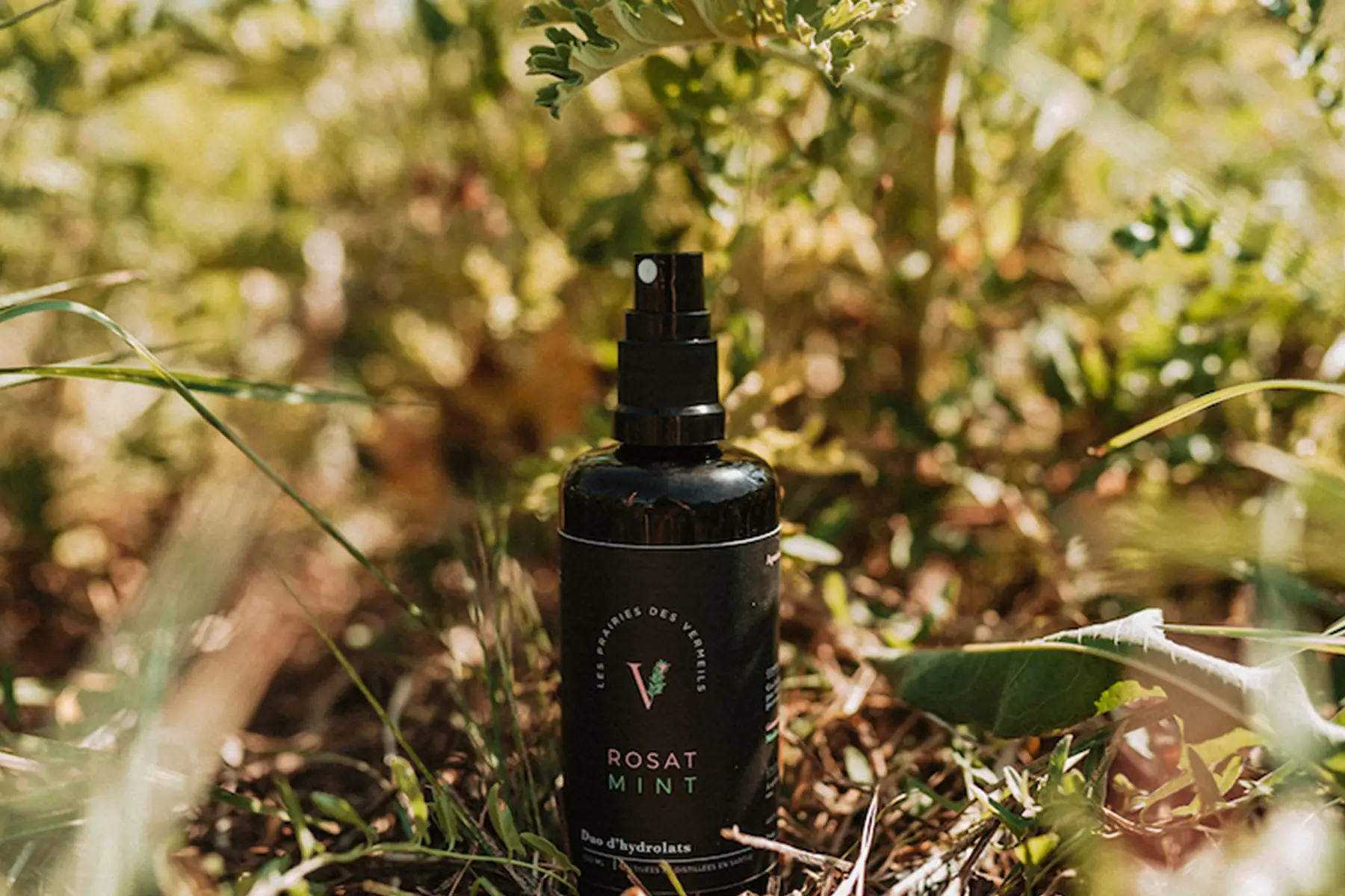 hydrolat de géranium et menthe bio