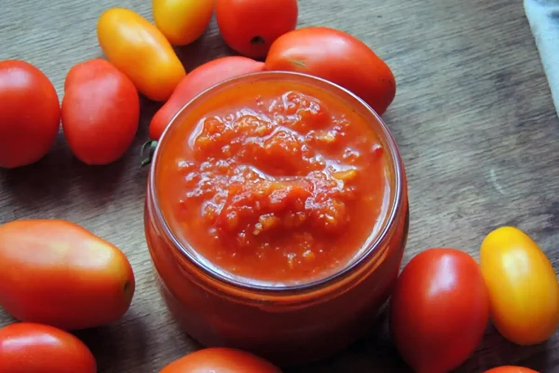Tomates à coulis