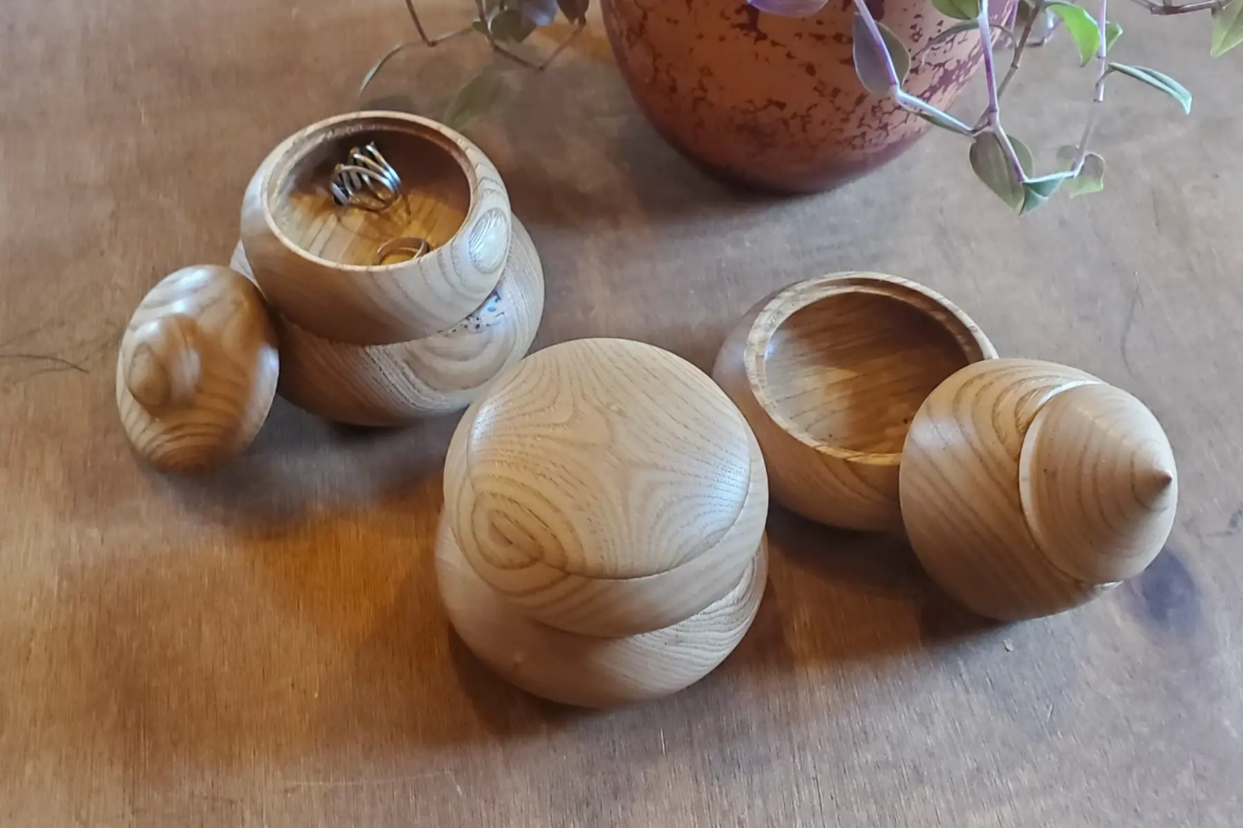 boîte à deux compartiments