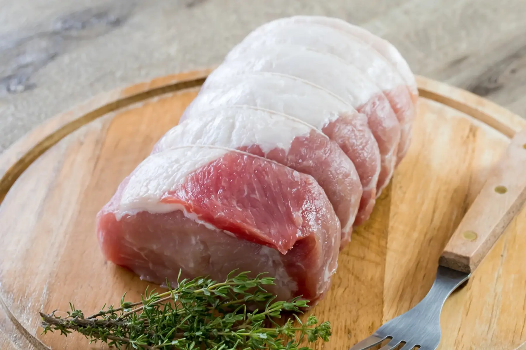 porc: rôti sans os