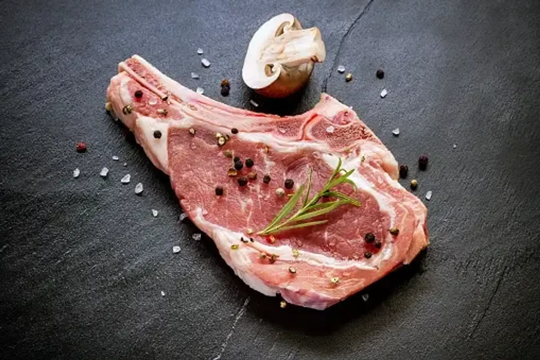 1 x 2 cotelettes veau de lait bio, sous vide