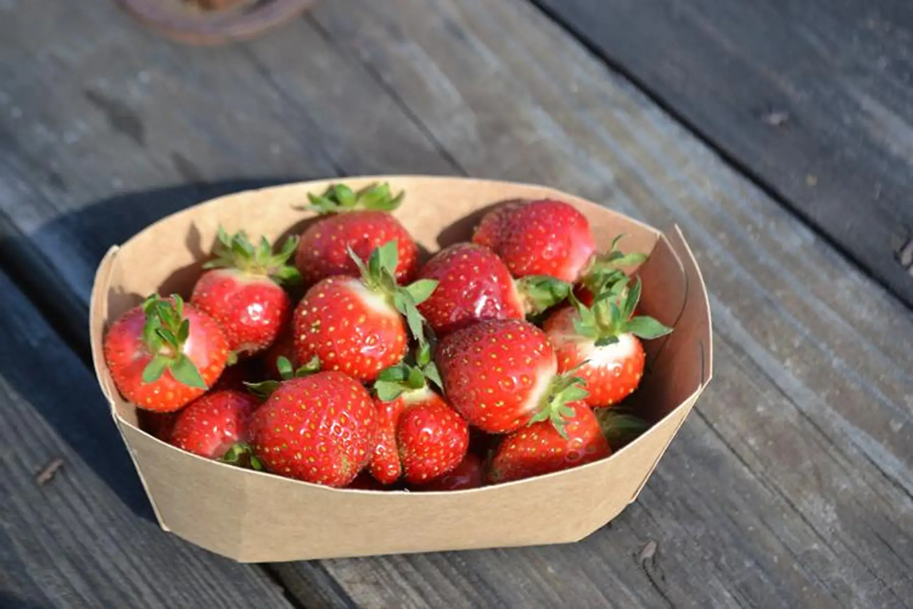 fraise, barquette de 250g