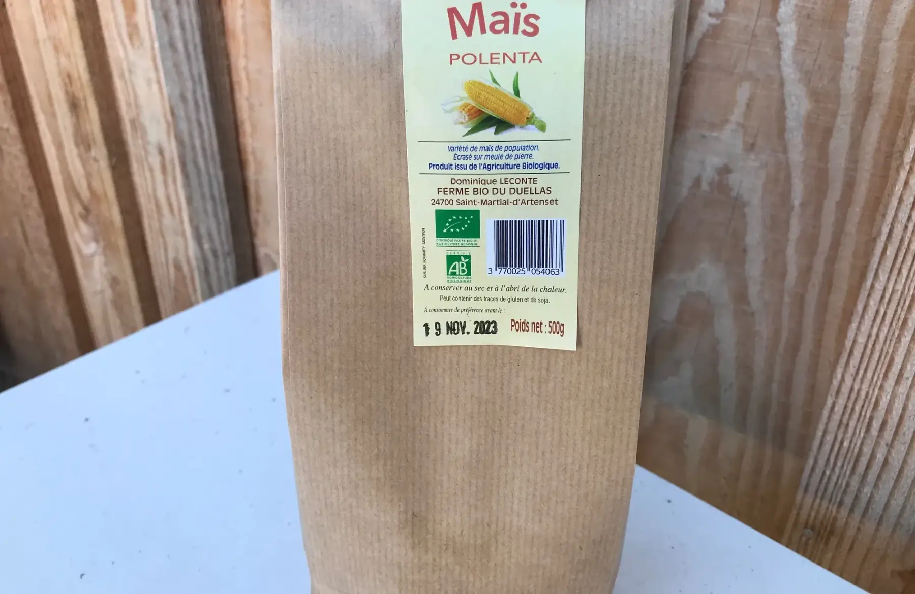 polenta semoule de maïs 500gr