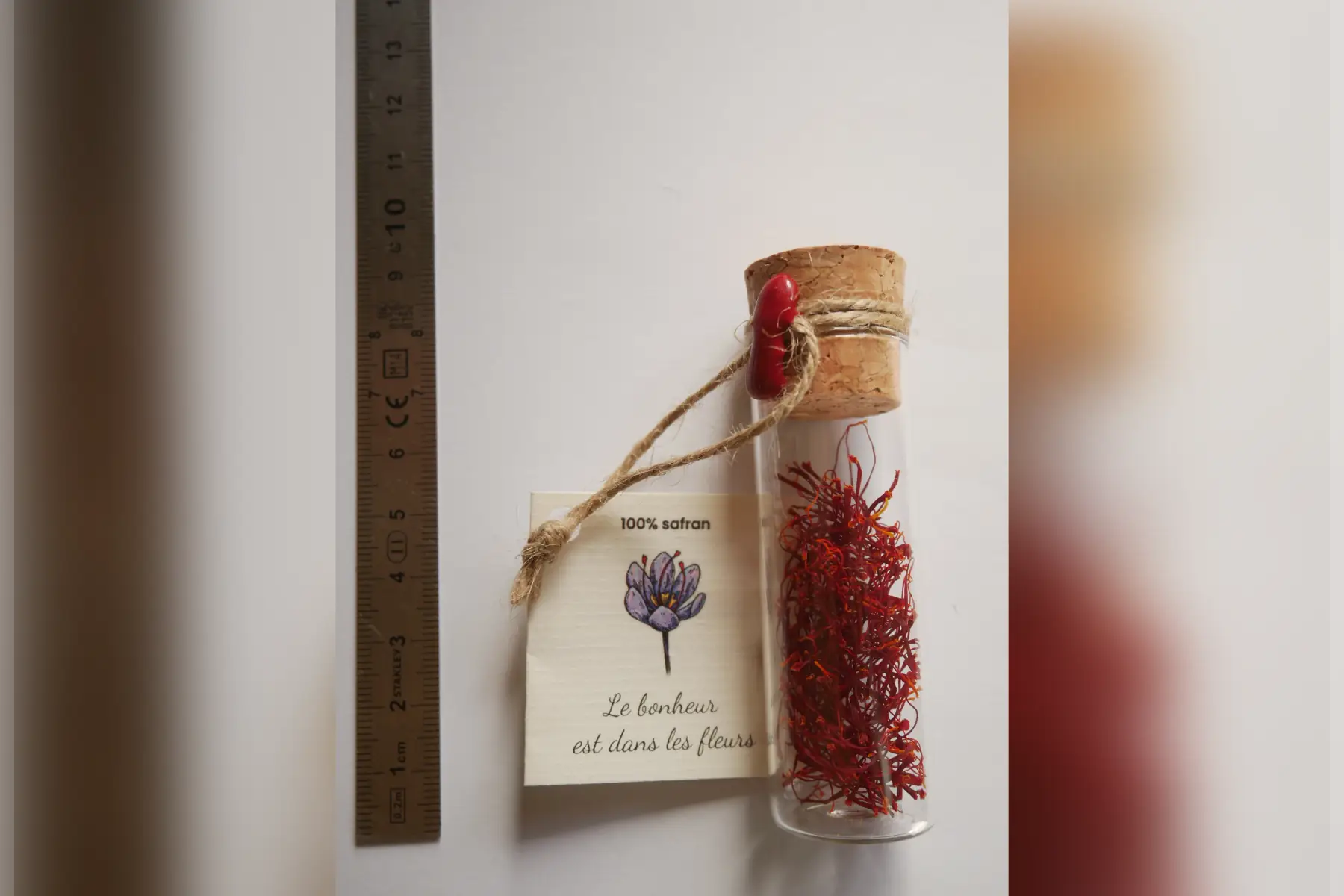 safran " le bonheur est dans les fleurs"