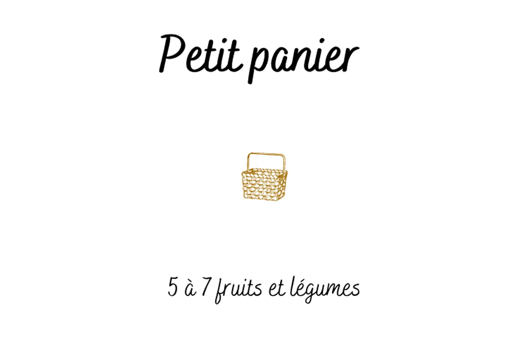 panier "petit"