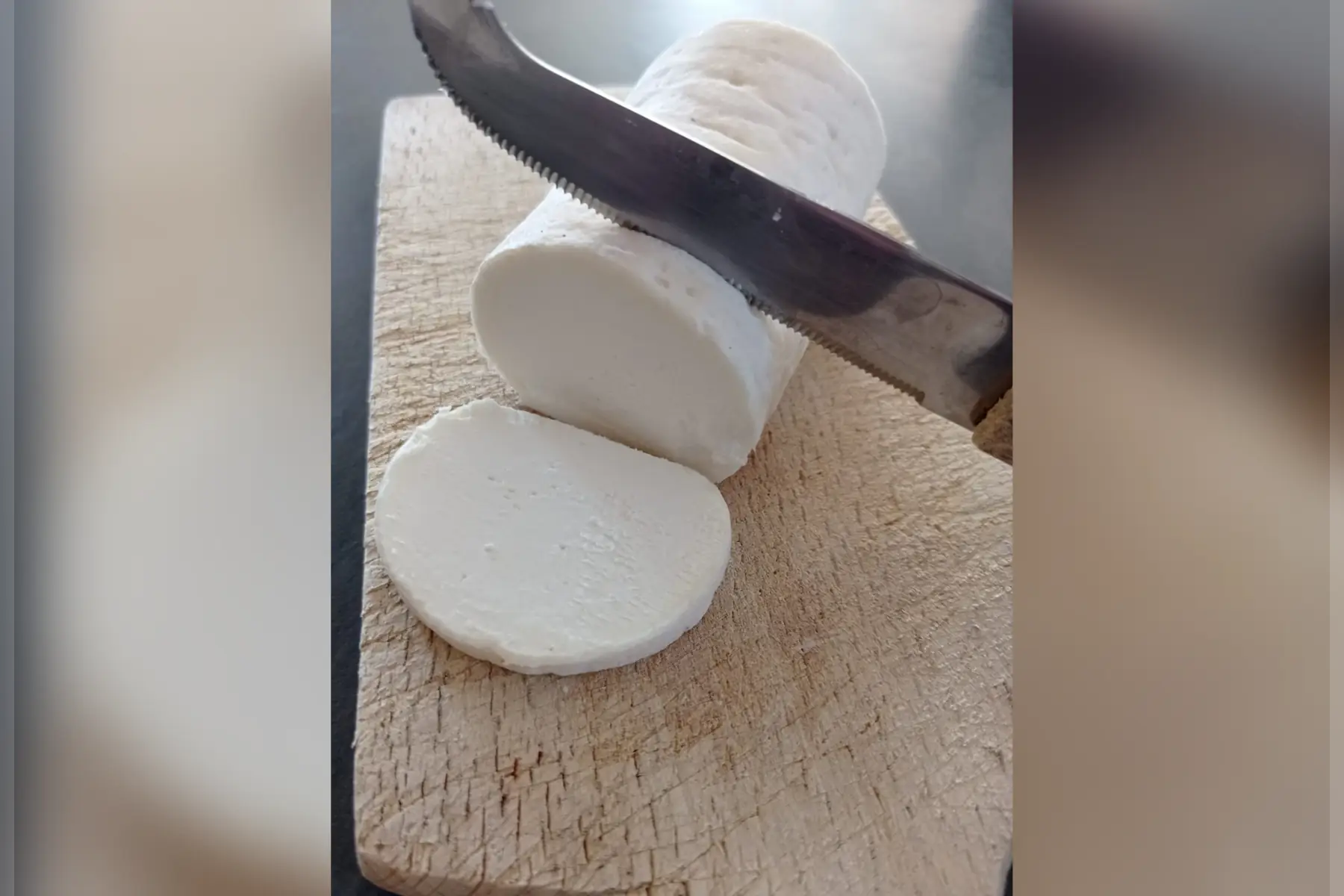 bûche de chèvre nature