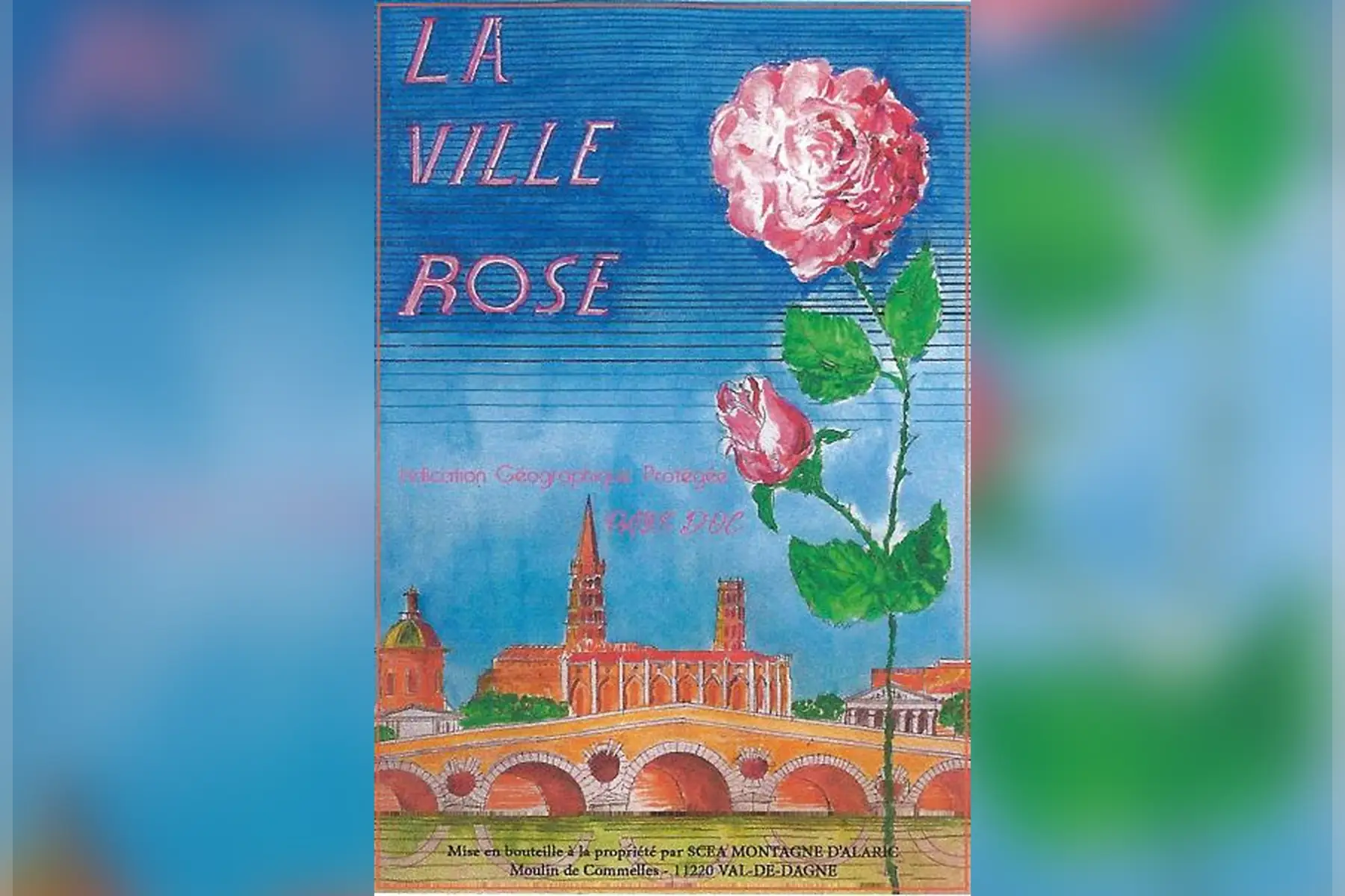rouge : la ville rose bio