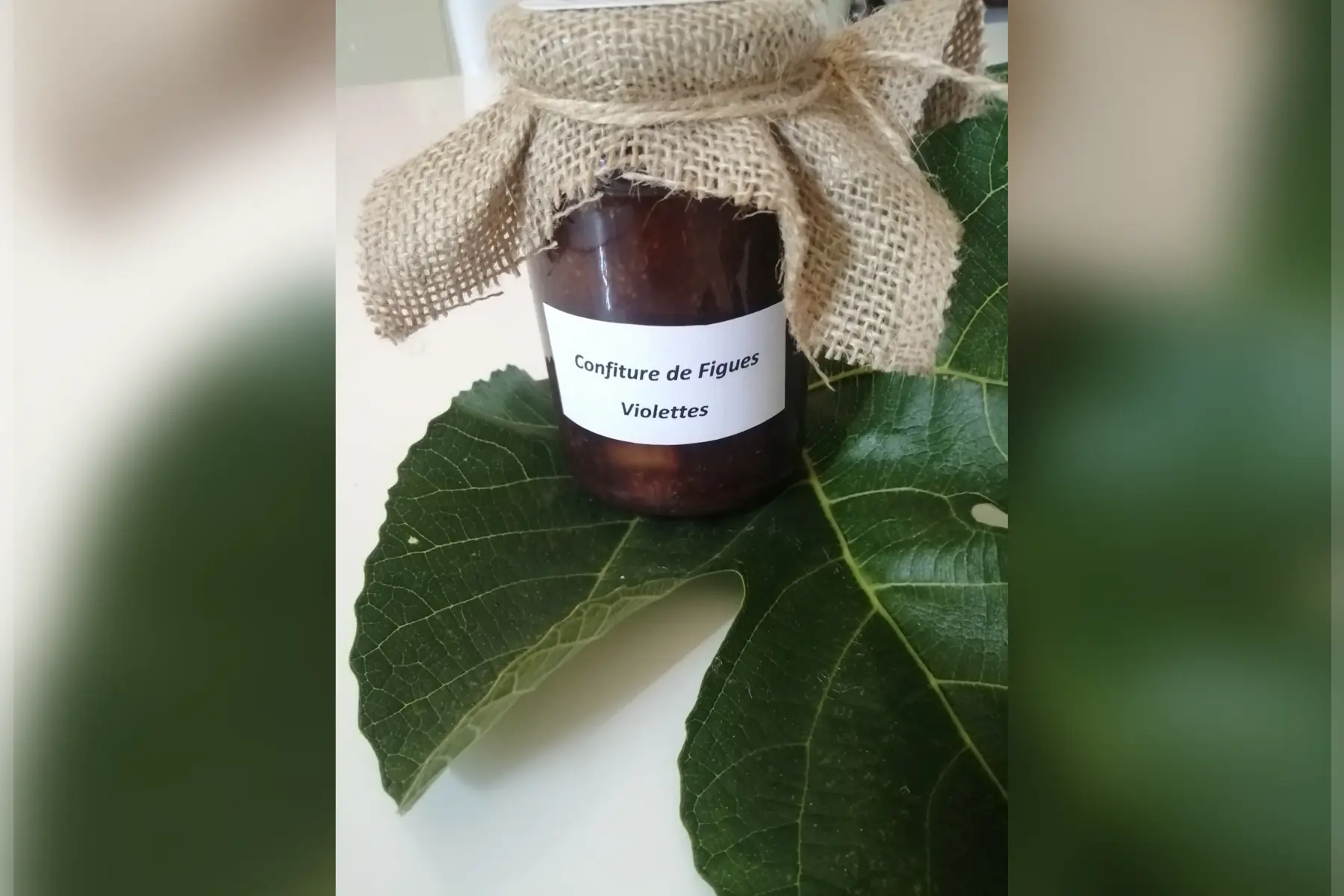 confiture de figues violettes