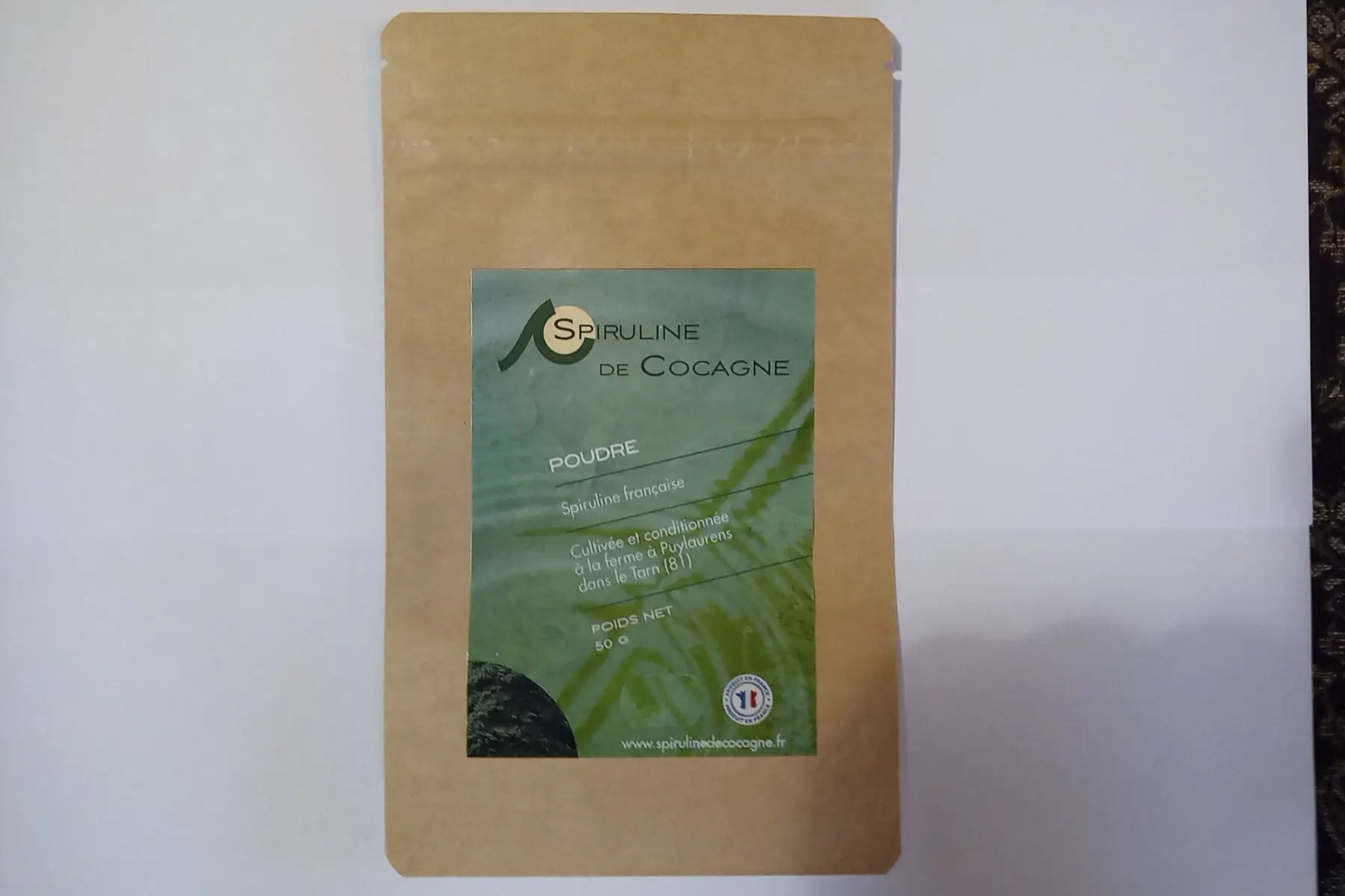 spiruline en poudre 50g
