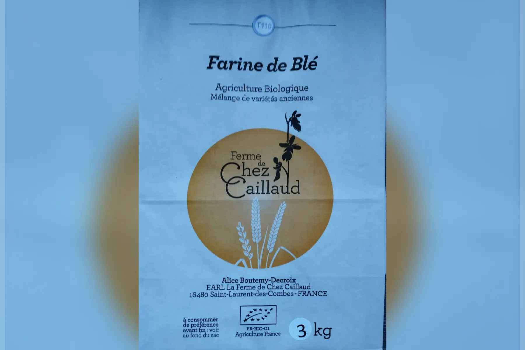 farine de blé t80 - 3kg