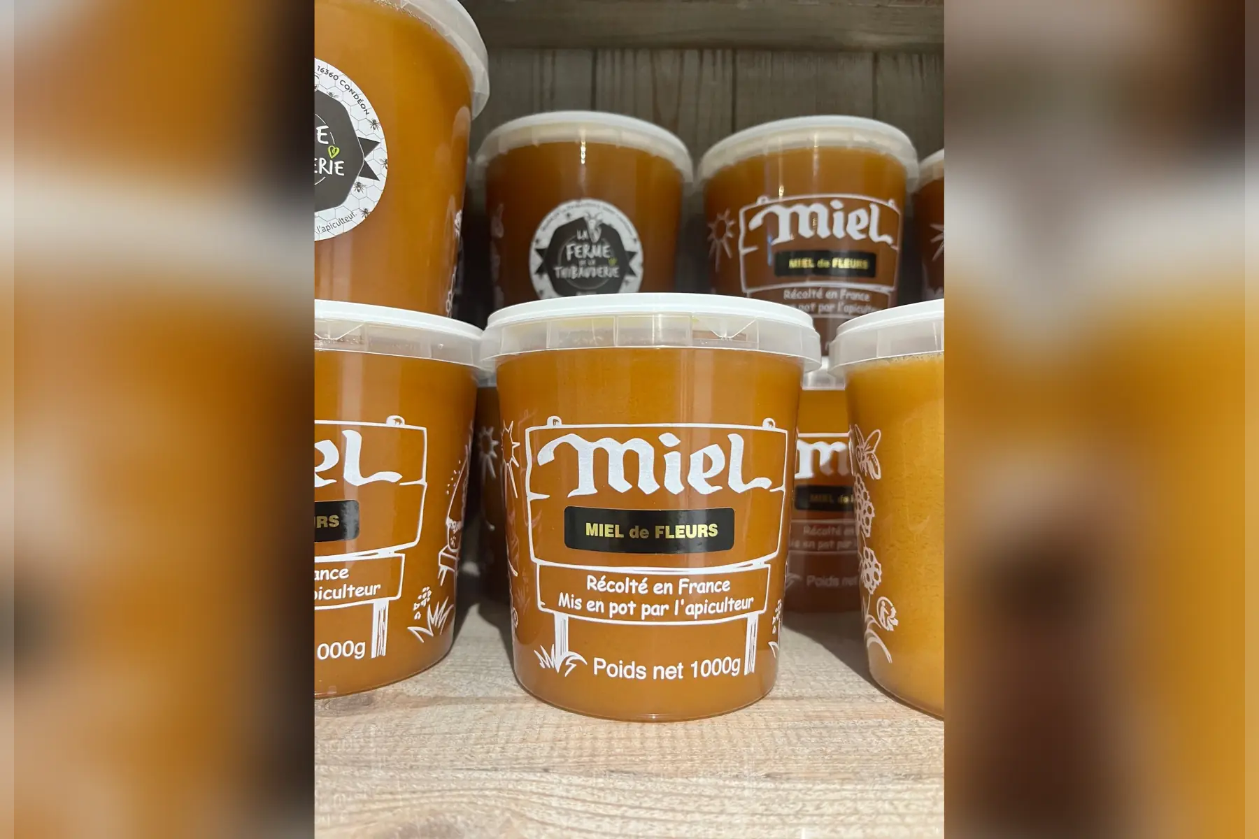 miel de fleurs 1kg