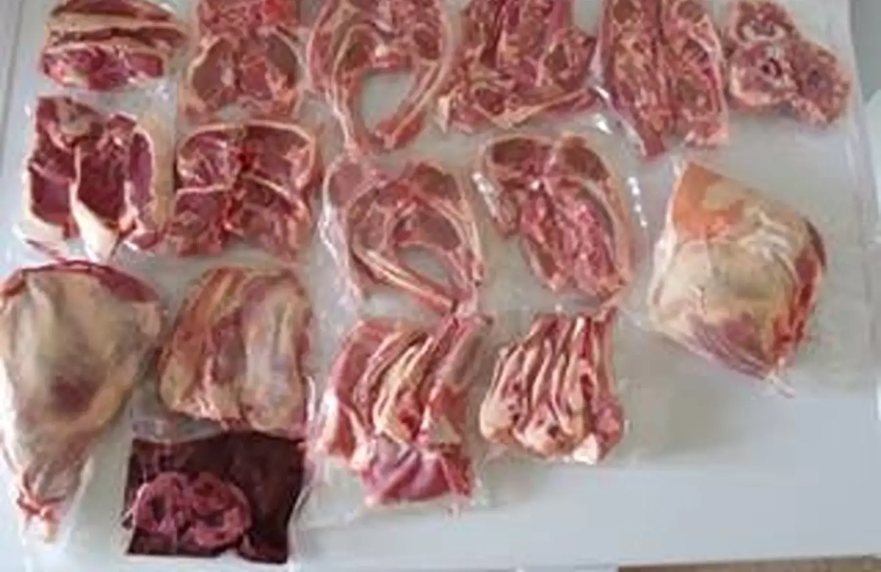 colis + ou - 9 kilos demi agneaux