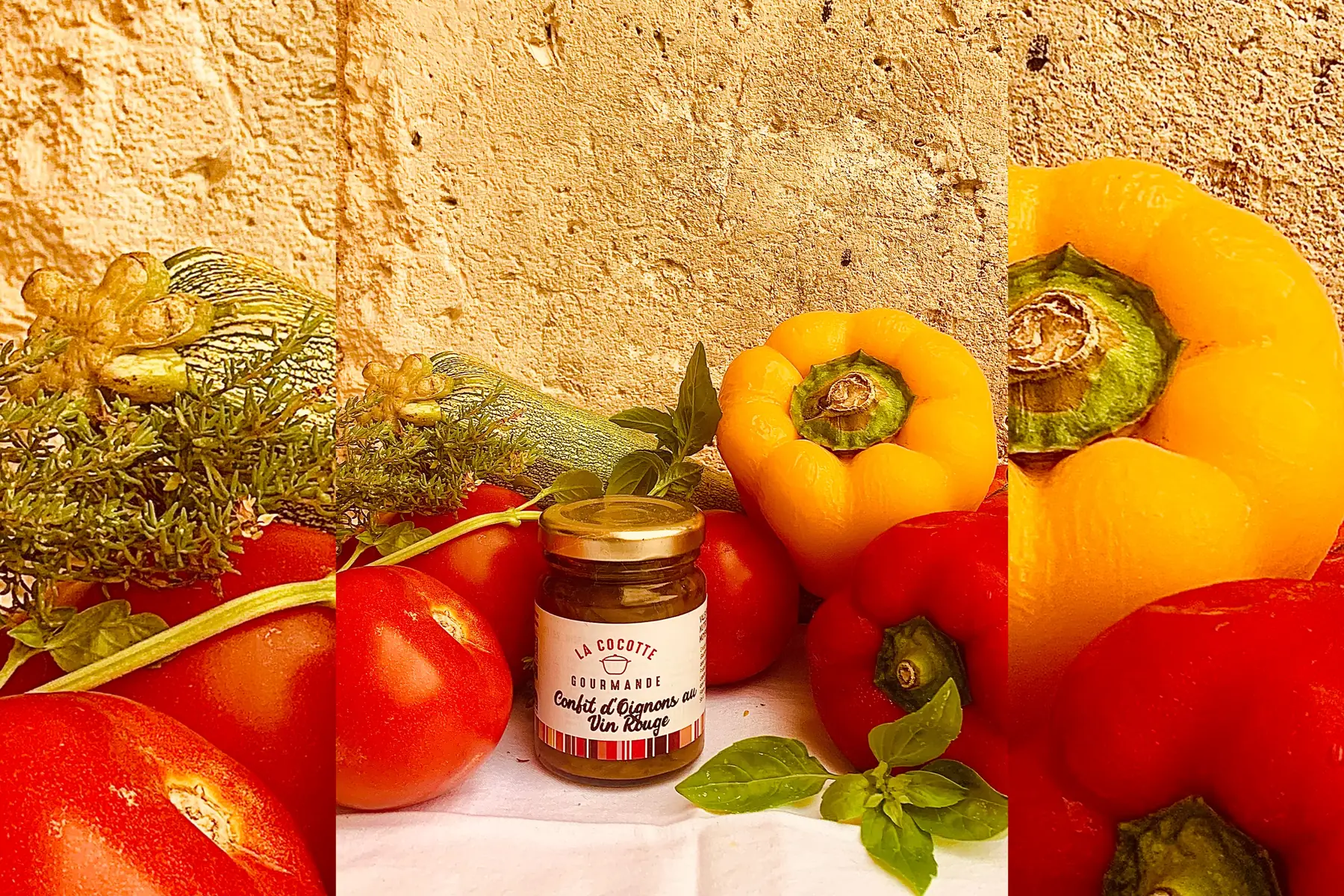 confit d'oignon au vin rouge 90g