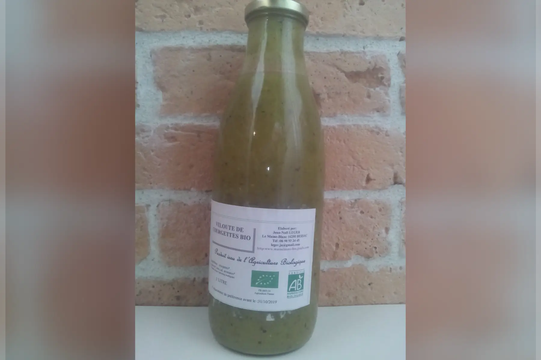 veloute de courgettes