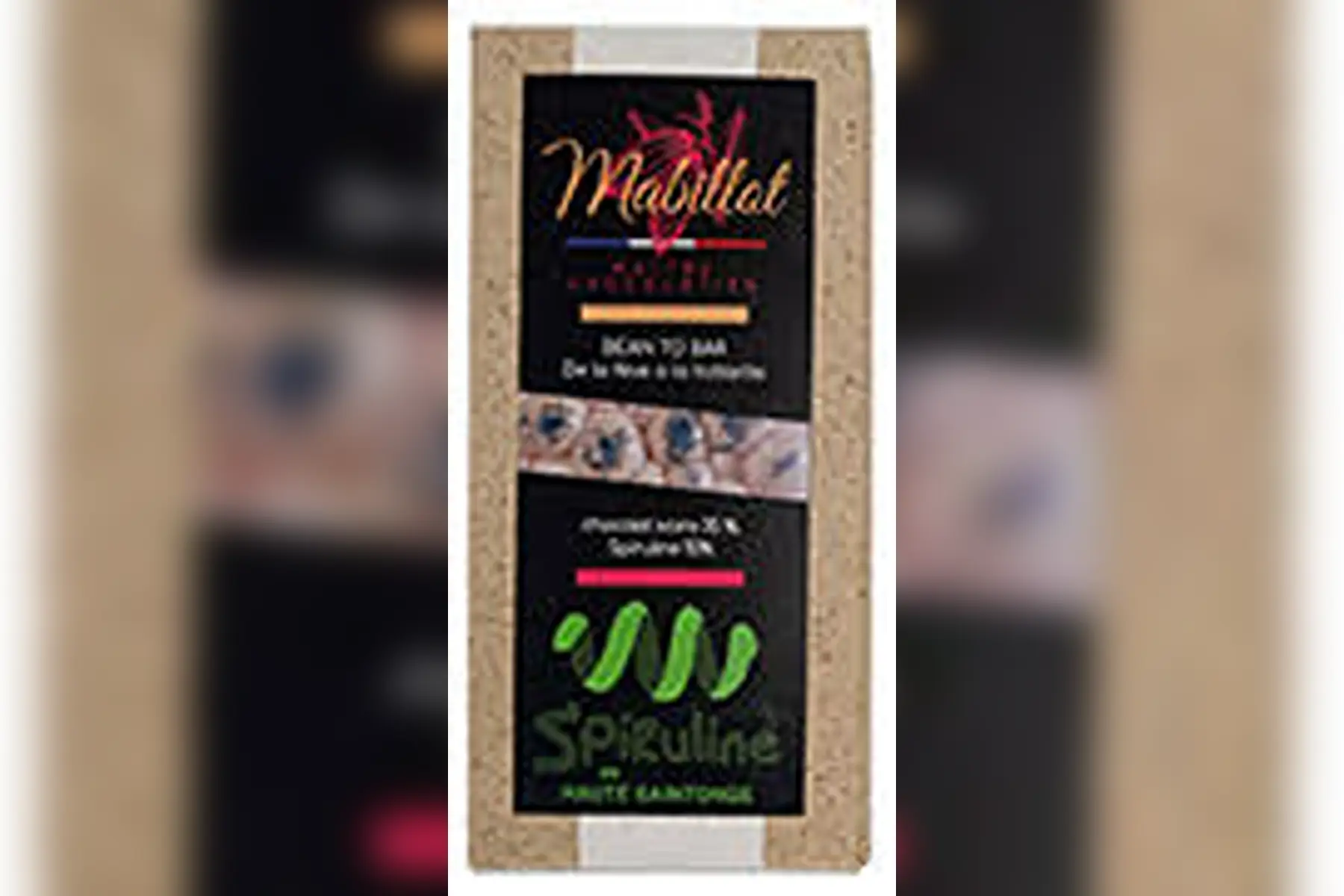 tablettes chocolats spiruline