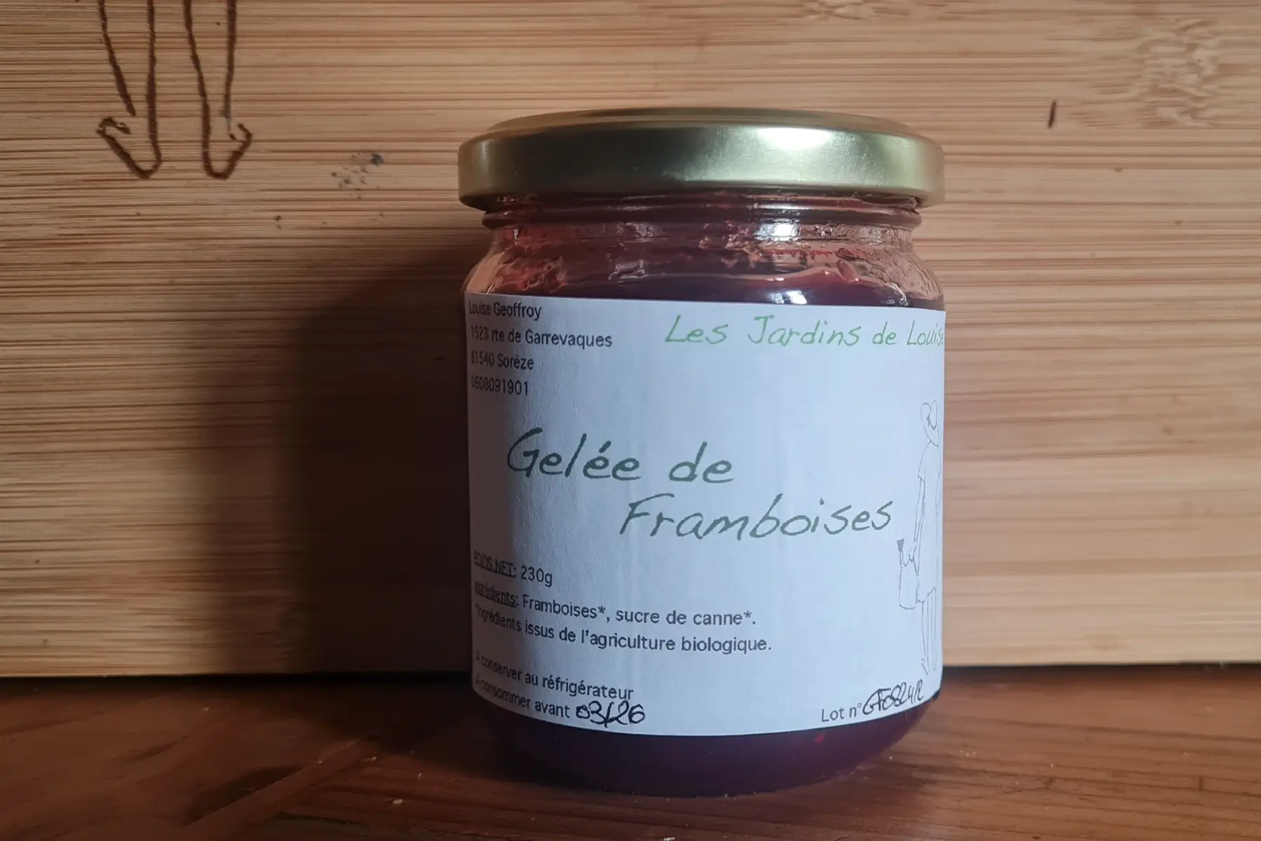 Gelée de framboise