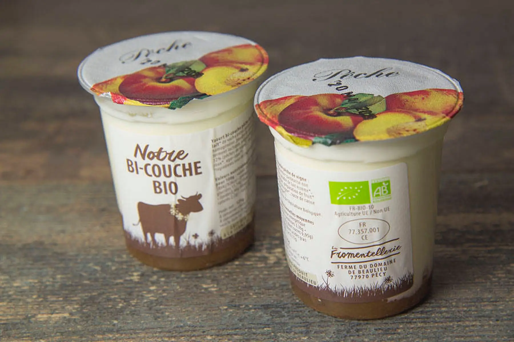 yaourt bicouche - 125g