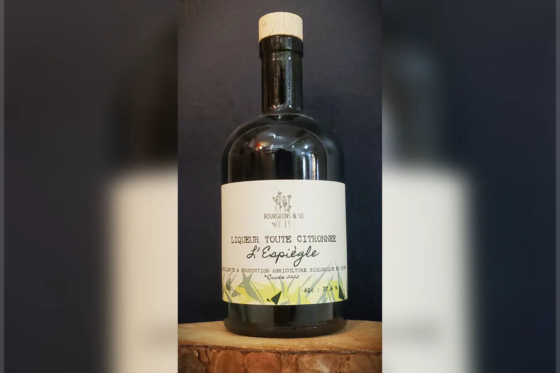 l'espiègle, liqueur acidulée citronnée