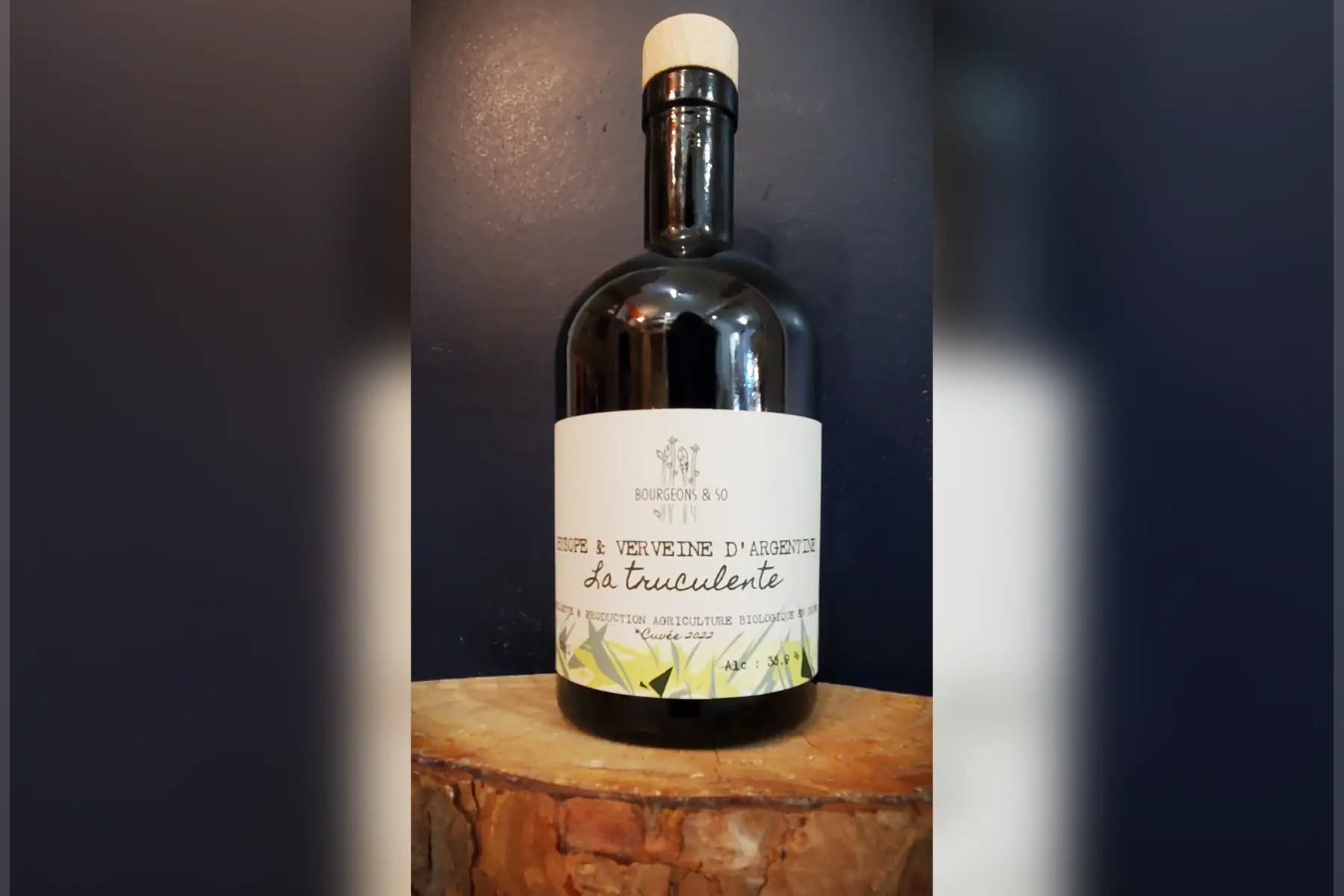 la truculente, liqueur digestive mentholée