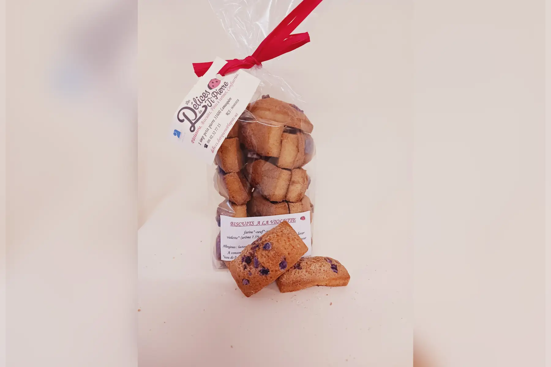 biscuits à la violette