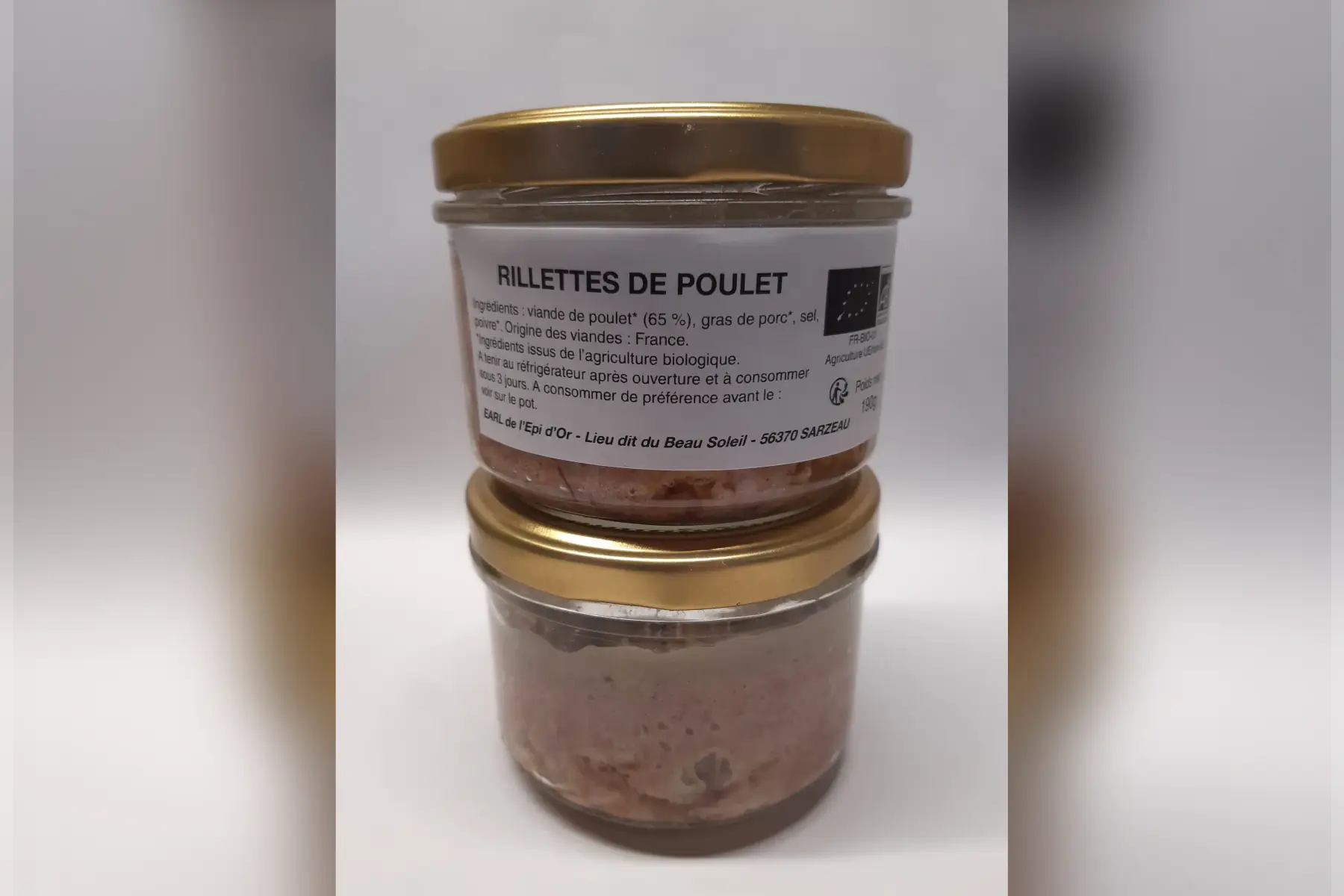 rillettes de poulet