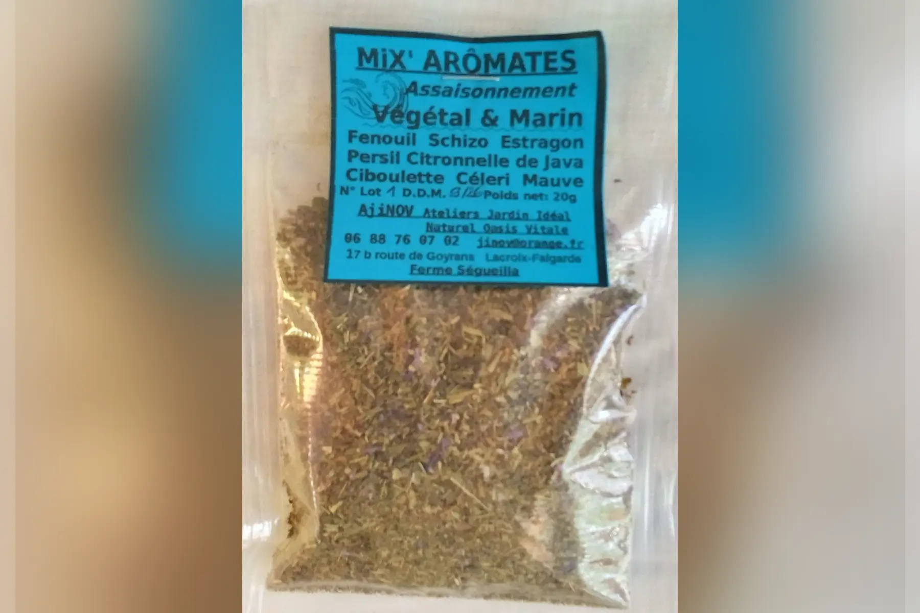 Arômates Poisson ou Végétal