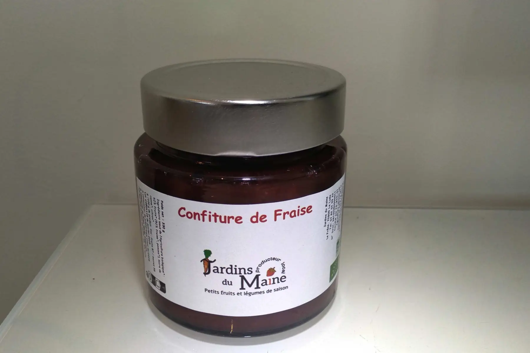 Confitures de fraises