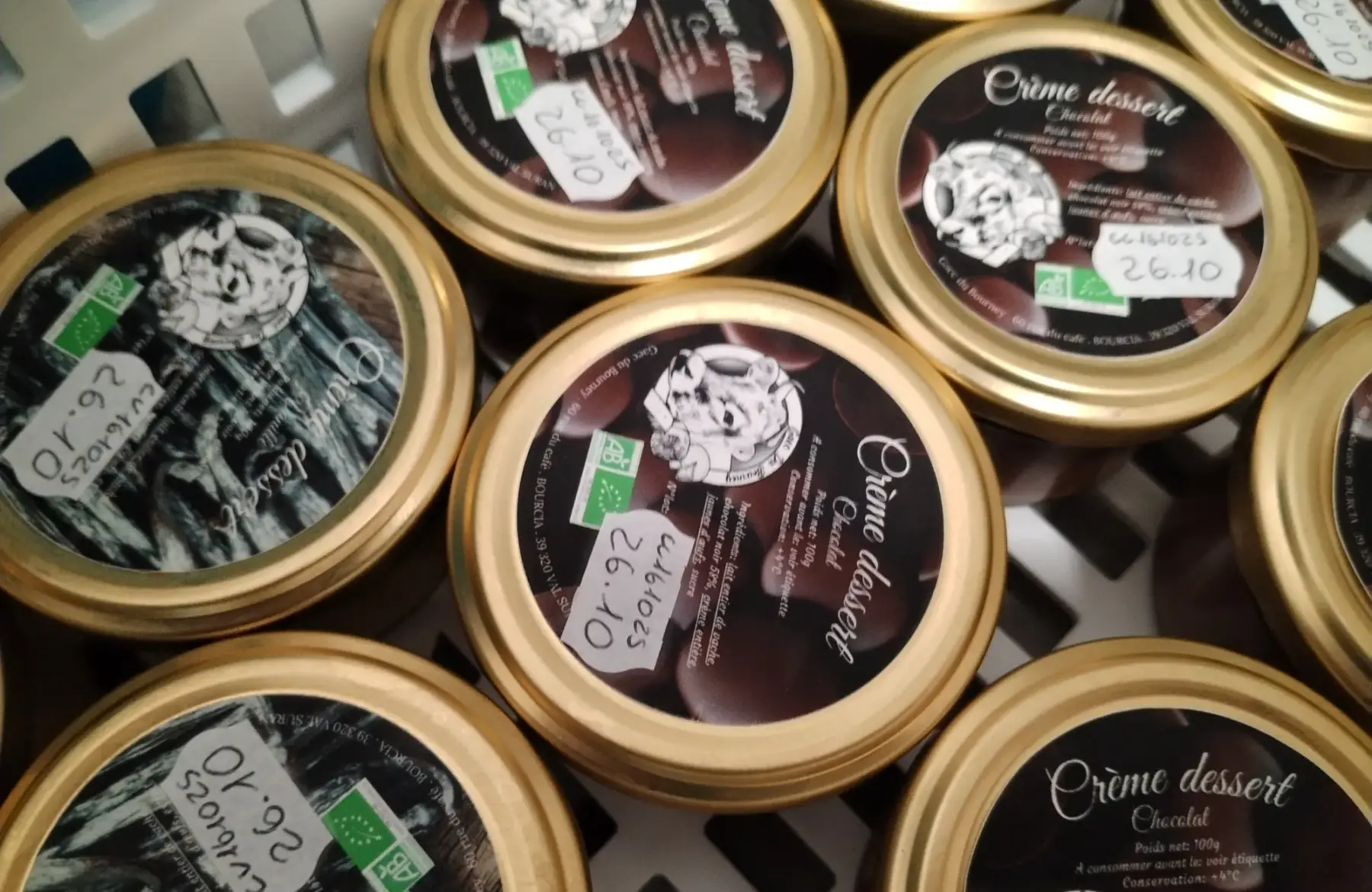 Crème dessert chocolat 100g