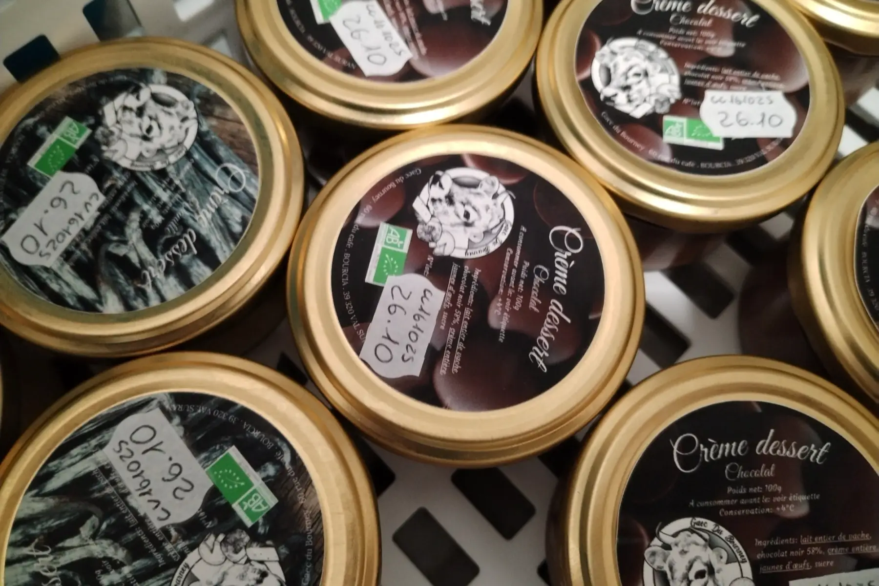 Crème dessert vanille (100g)