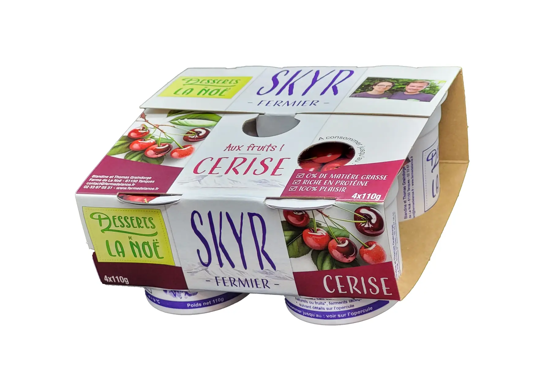 Skyr aux fruits Cerise