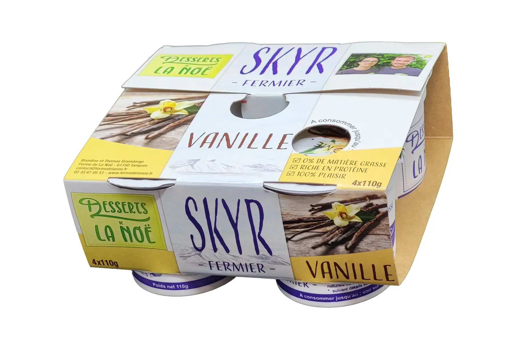 Skyr aromatisé Vanille