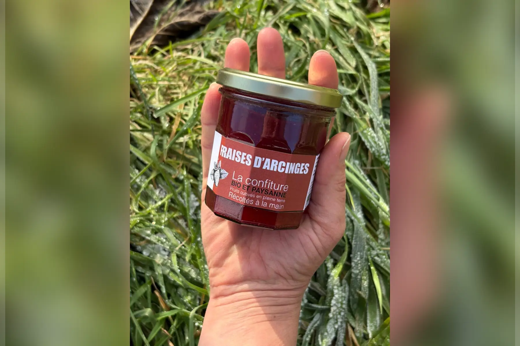 Confiture de fraises 220g