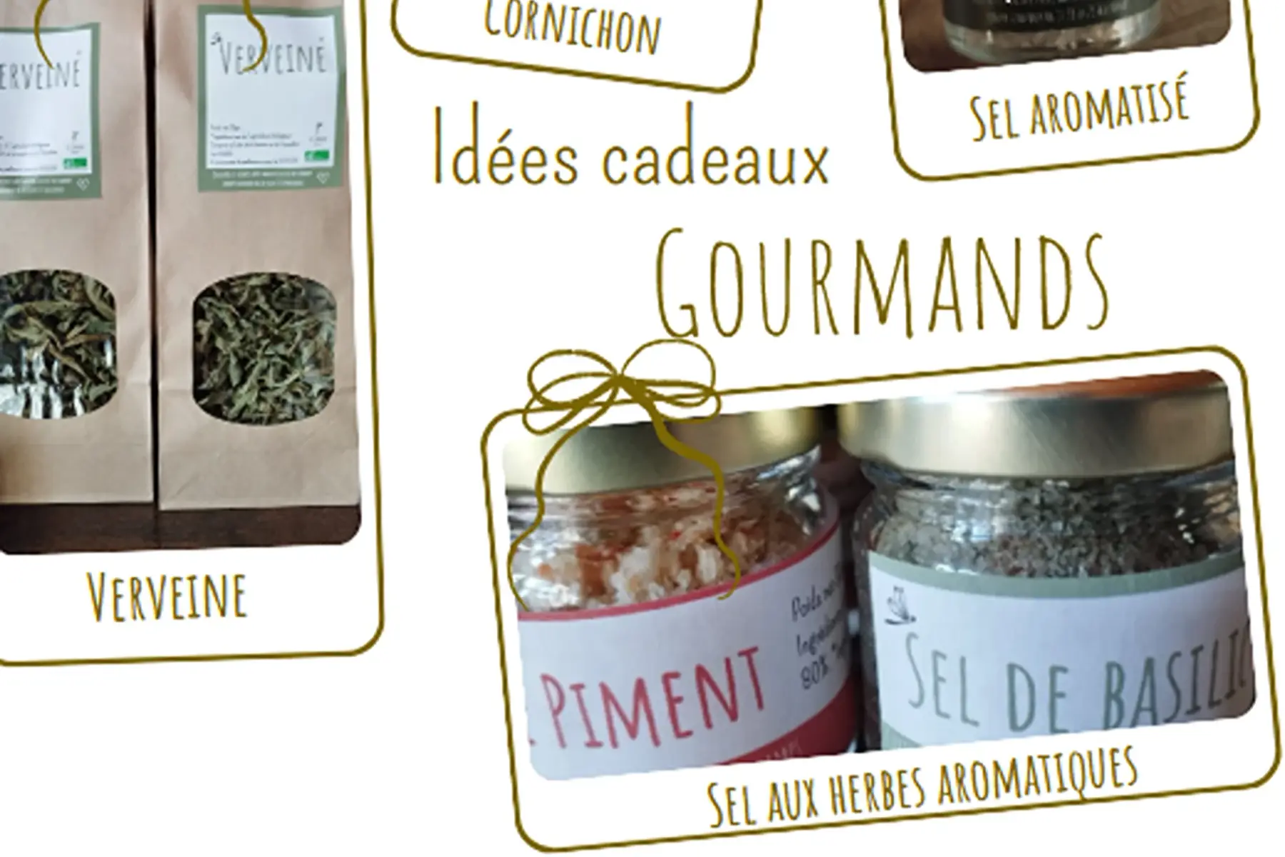 cadeau gourmand sel aromatisé