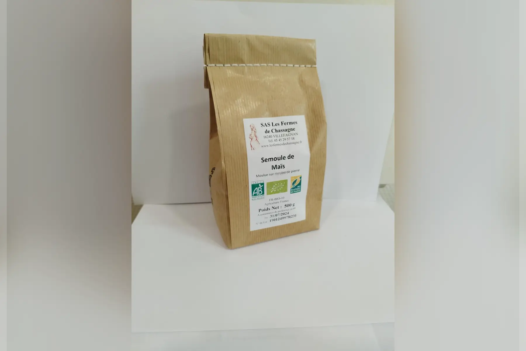 semoule de maïs bio