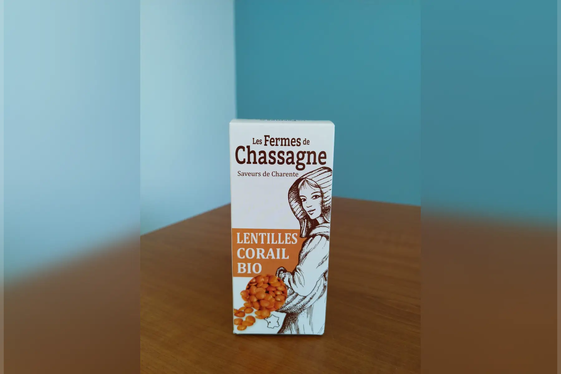 lentilles corail bio