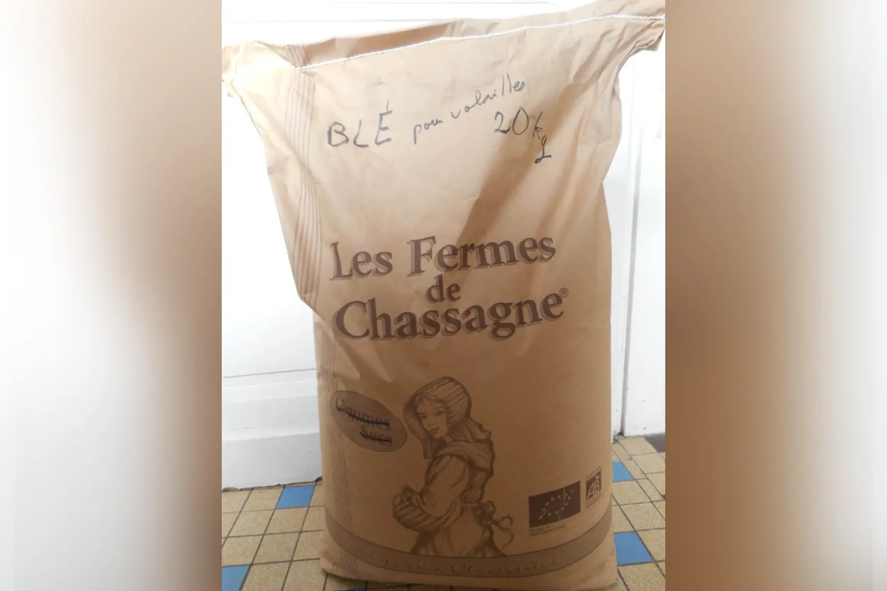 blé bio pour volaille 20kg