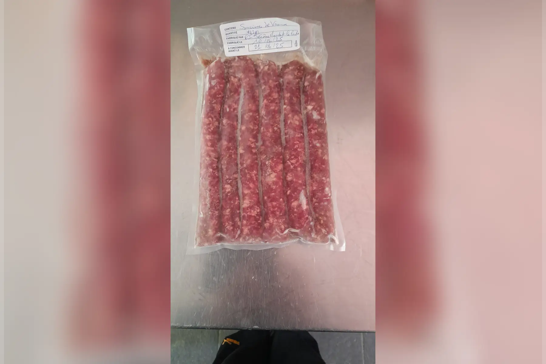 Saucisses de veaux