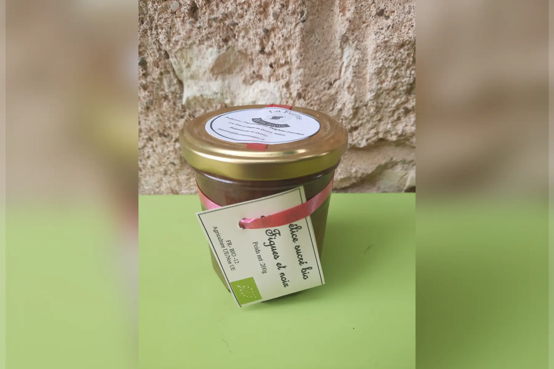 délice sucré de figues aux noix