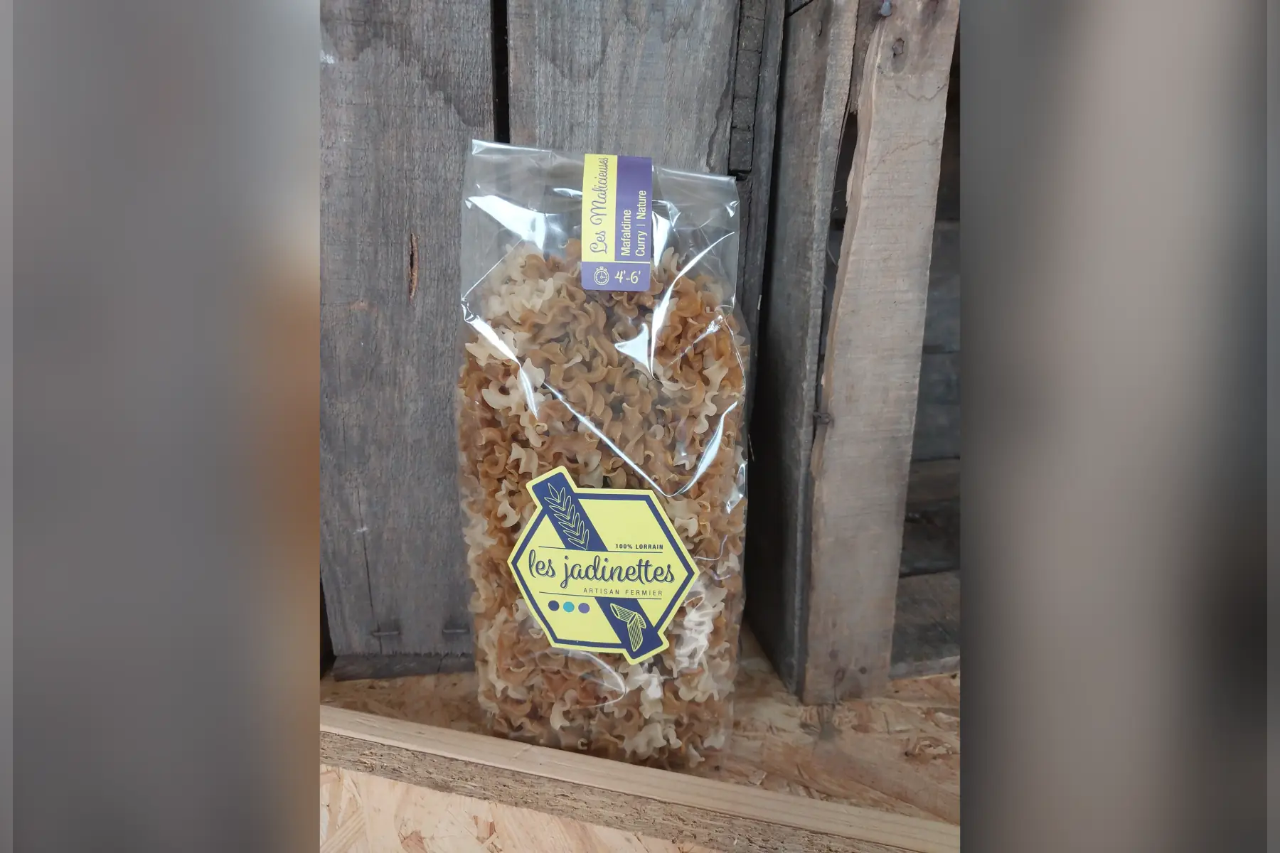 Pâtes Mafaldine Curry Nature