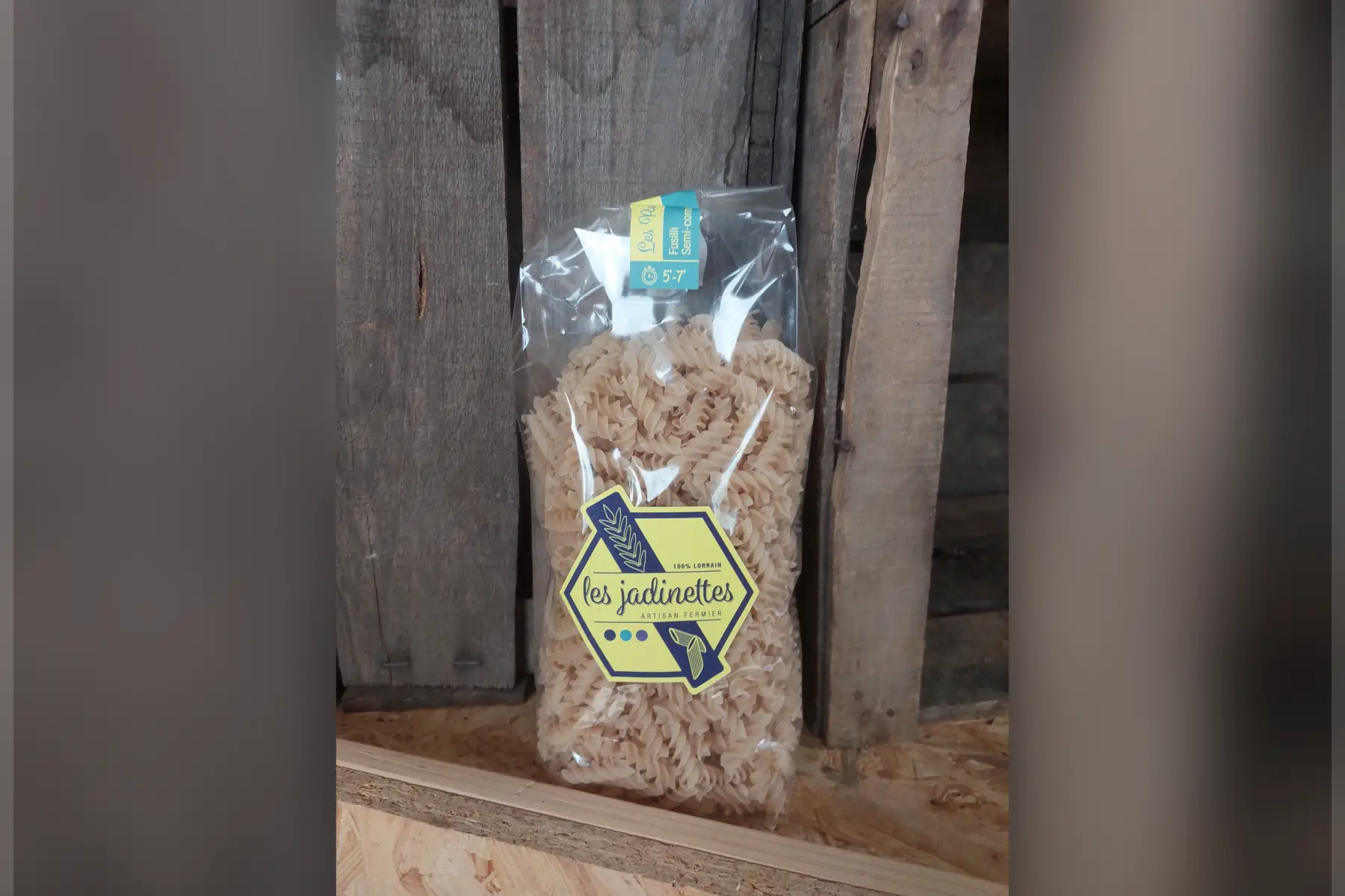 Pâtes Fusilli semi Complet